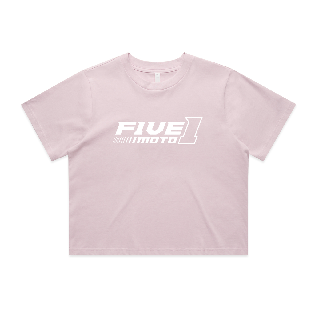 Women’s crop tee - pink